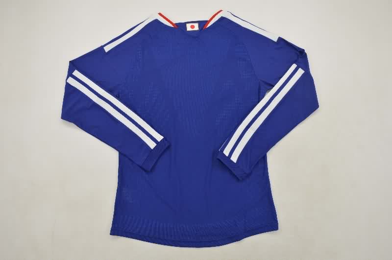 Thailand Quality(AAA) 2026 Japan World Cup Home Long Sleeve Soccer Jersey (Player)