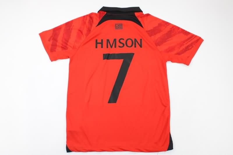 Thailand Quality(AAA) 2022 World Cup Korea Home Soccer Jersey [KORAAA22H] 16.99 wholesale