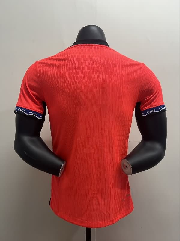 Thailand Quality(AAA) 2025 Korea Home Soccer Jersey (Player)