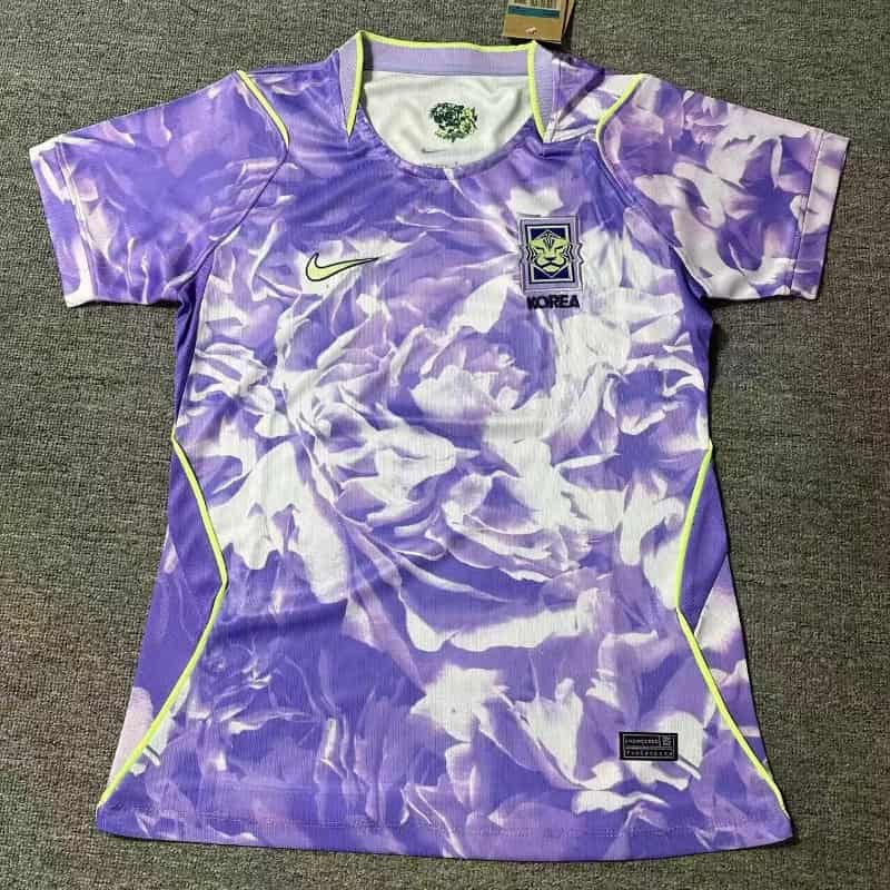 Thailand Quality(AAA) 2026 Korea Away Women Soccer Jersey
