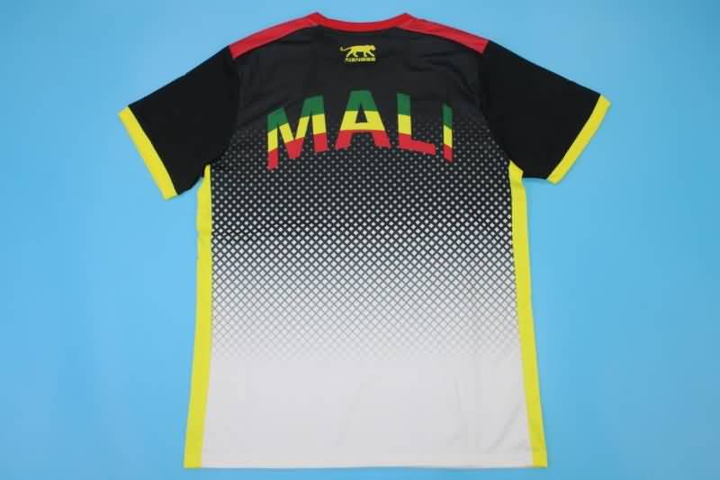 Thailand Quality(AAA) 2022 Mali Black White Soccer Jersey