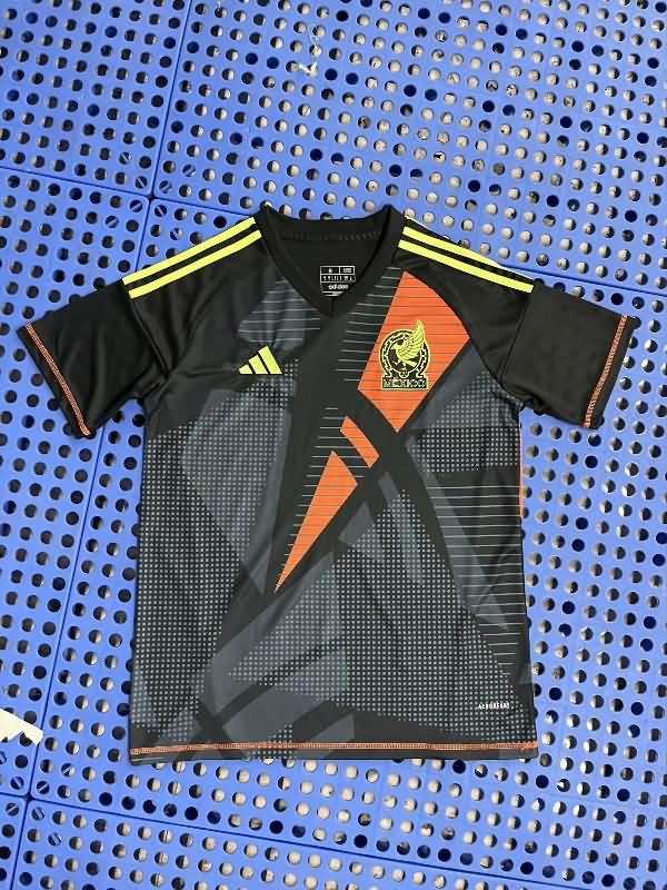 Thailand Quality(AAA) 2024 Mexico Copa America Goalkeeper Black Soccer Jersey