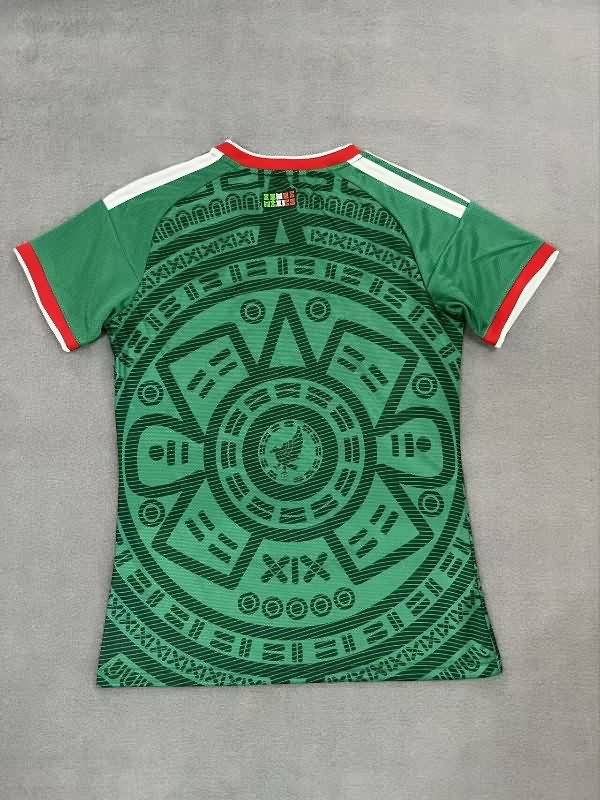 Thailand Quality(AAA) 25/26 Mexico Home Women Soccer Jersey