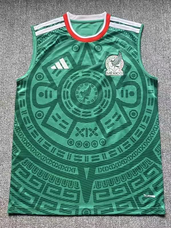 Thailand Quality(AAA) 25/26 Mexico Training Vest Soccer Jersey