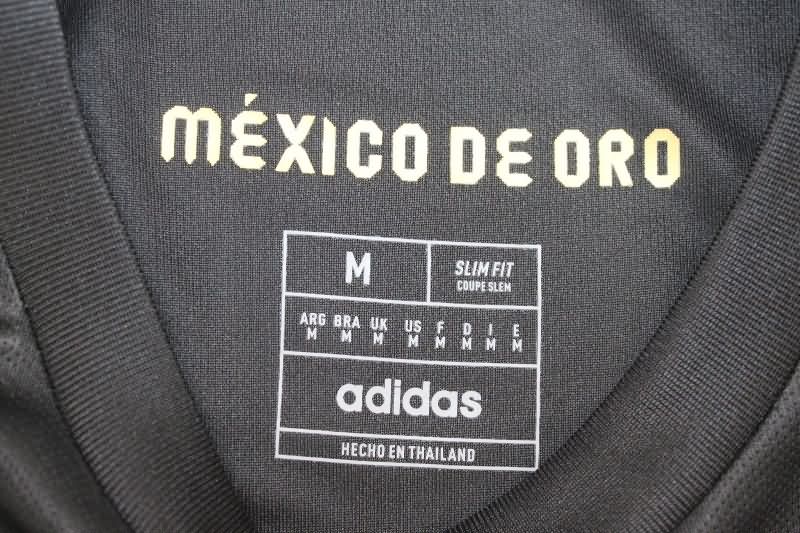 Thailand Quality(AAA) 2025 Mexico Gold Cup Black Soccer Jersey