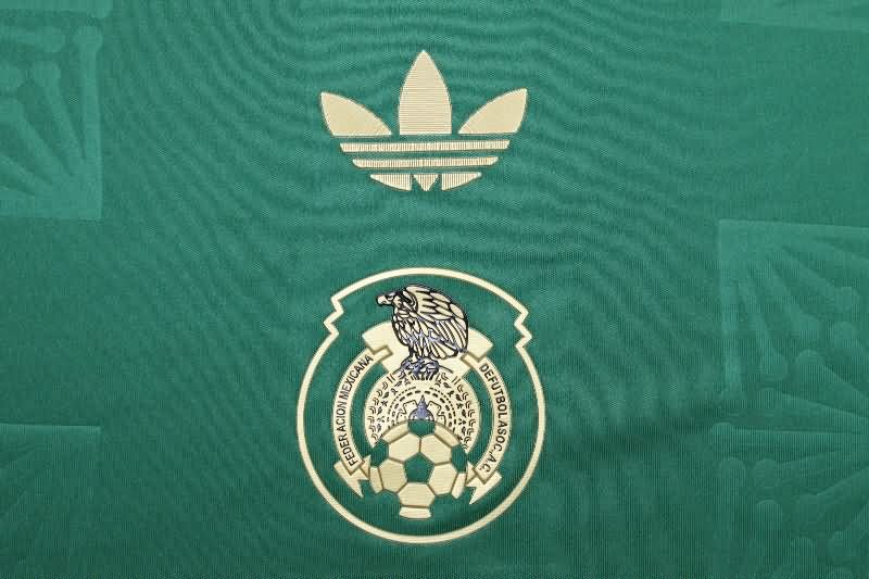 Thailand Quality(AAA) 2025 Mexico Gold Cup Green Soccer Jersey (Player)