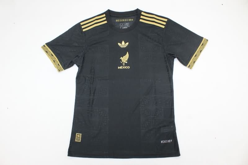 Thailand Quality(AAA) 2025 Mexico Gold Cup Black Soccer Jersey (Player)