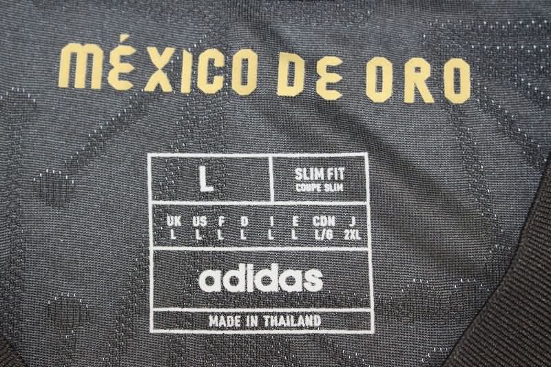 Thailand Quality(AAA) 2025 Mexico Gold Cup Black Soccer Jersey (Player)