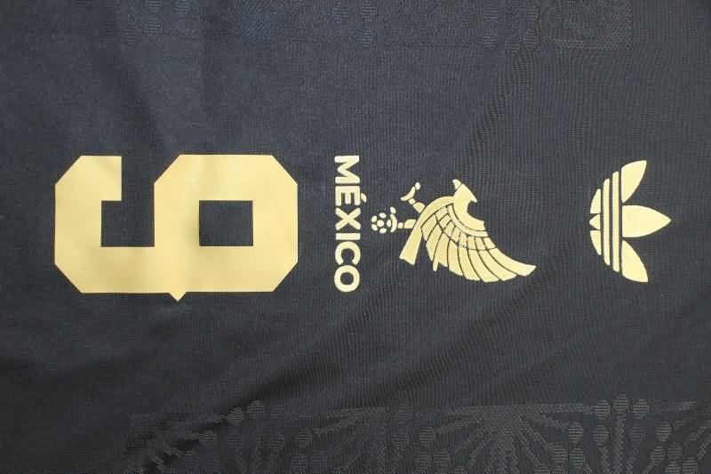 Thailand Quality(AAA) 2025 Mexico Gold Cup Black Soccer Jersey (Player)