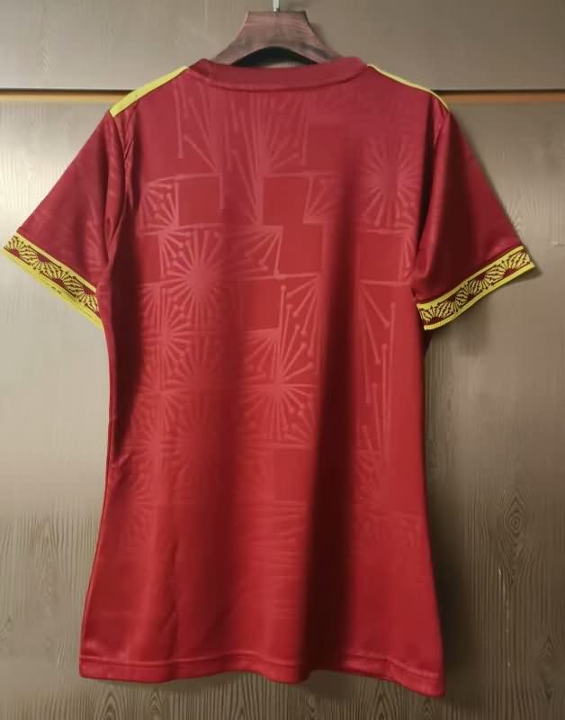 Thailand Quality(AAA) 2025 Mexico Gold Cup Red Women Soccer Jersey