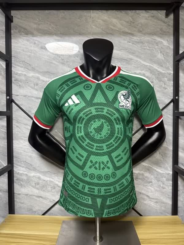 Thailand Quality(AAA) 2026 Mexico Home Soccer Jersey (Player)
