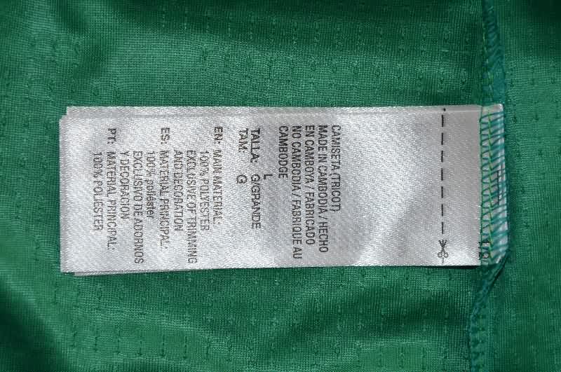 Thailand Quality(AAA) 2026 World Cup Mexico Home Soccer Jersey (Player)