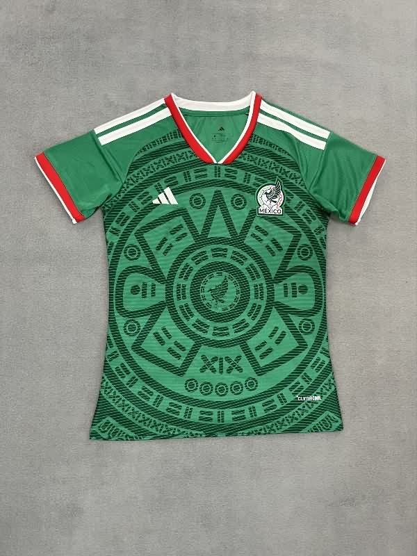 Thailand Quality(AAA) 2026 Mexico Home Women Soccer Jersey