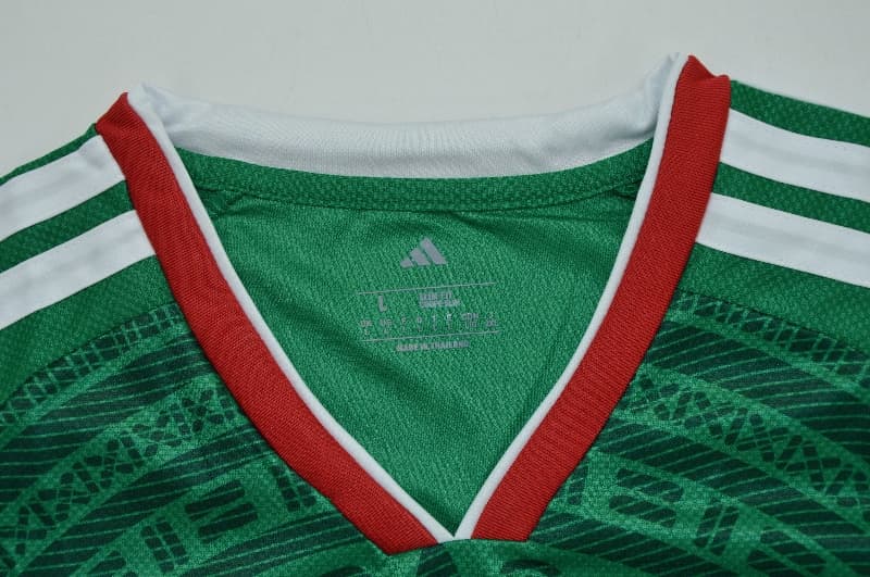 Thailand Quality(AAA) 2026 Mexico World Cup Home Women Cropped Soccer Jersey
