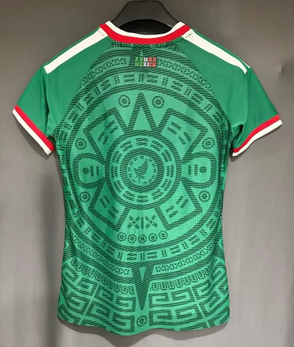 Thailand Quality(AAA) 2026 Mexico World Cup Home Women Soccer Jersey (Player)