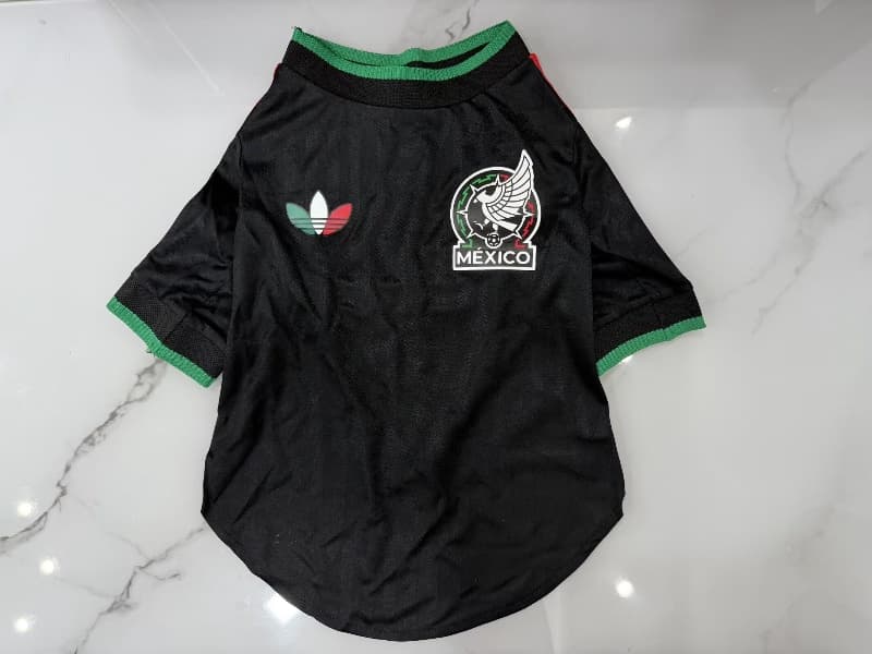Thailand Quality(AAA) 2026 Mexico Third Pet Soccer Jersey