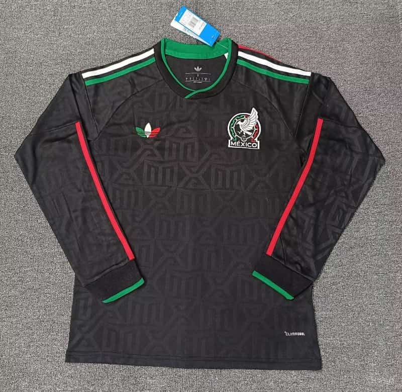 Thailand Quality(AAA) 2026 Mexico World Cup Third Long Sleeve Soccer Jersey
