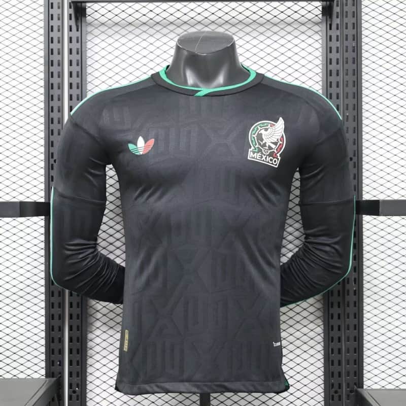 Thailand Quality(AAA) 2026 Mexico World Cup Third Long Sleeve Soccer Jersey (Player)