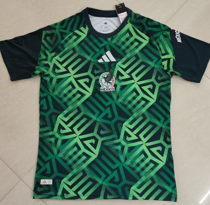 Thailand Quality(AAA) 2026 Mexico Training Soccer Jersey 04