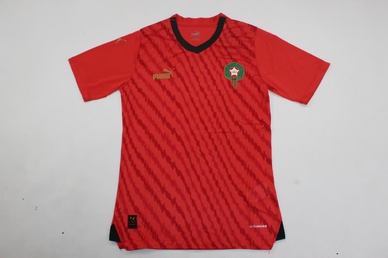 Thailand Quality(AAA) 2023 Morocco Home Soccer Jersey (Player)
