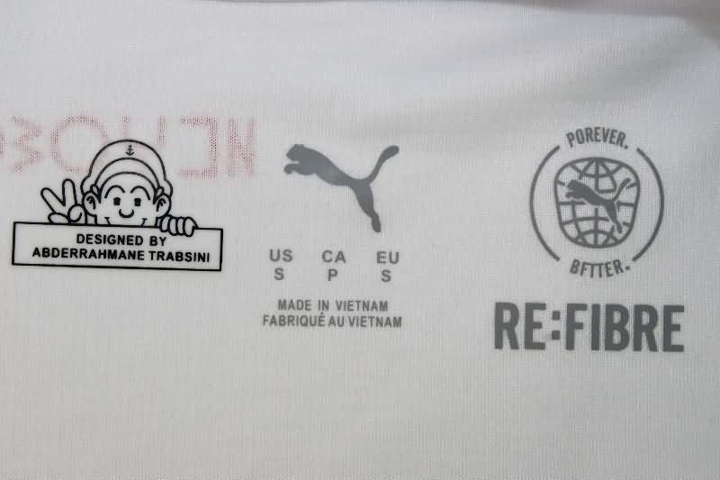 Thailand Quality(AAA) 2025 Morocco Away Soccer Jersey