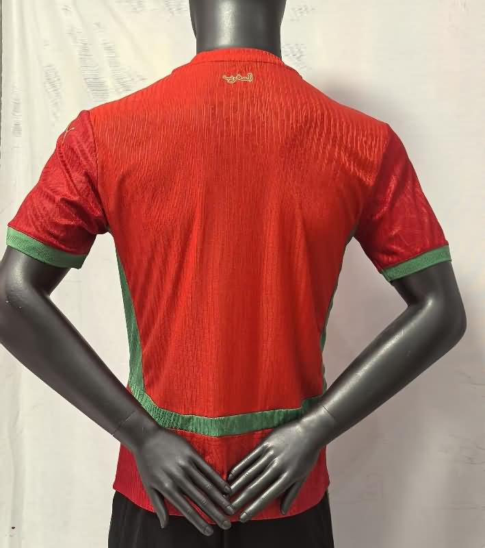 Thailand Quality(AAA) 2025 Morocco Home Soccer Jersey (Player)
