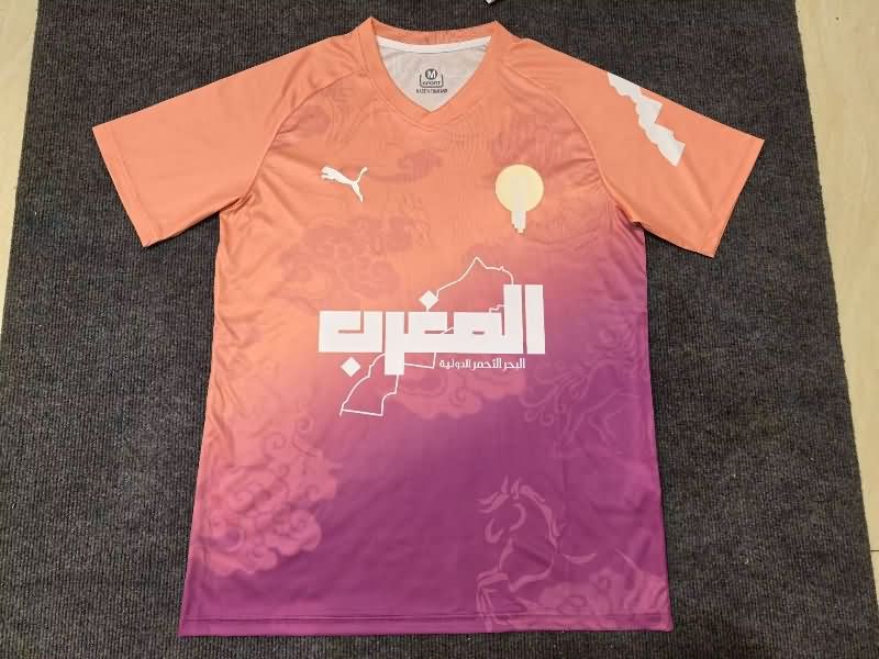 Thailand Quality(AAA) 2025 Morocco Special Soccer Jersey