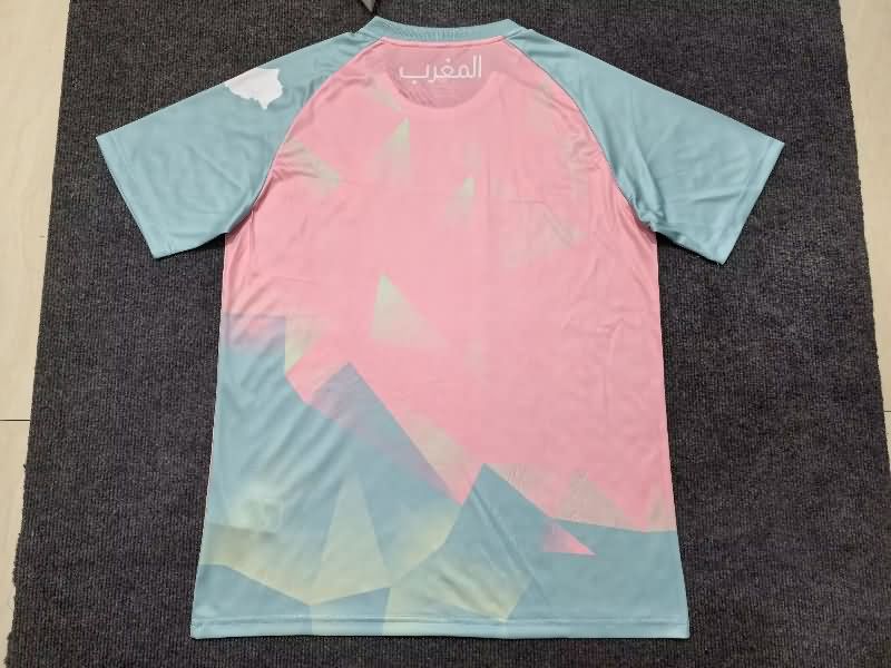 Thailand Quality(AAA) 2025 Morocco Special Soccer Jersey 02