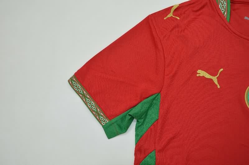 Thailand Quality(AAA) 2026 Morocco Home Soccer Jersey