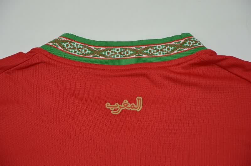 Thailand Quality(AAA) 2026 Morocco Home Soccer Jersey