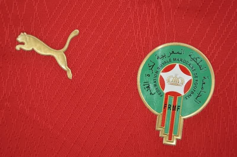 Thailand Quality(AAA) 2026 Morocco Home Soccer Jersey (Player)