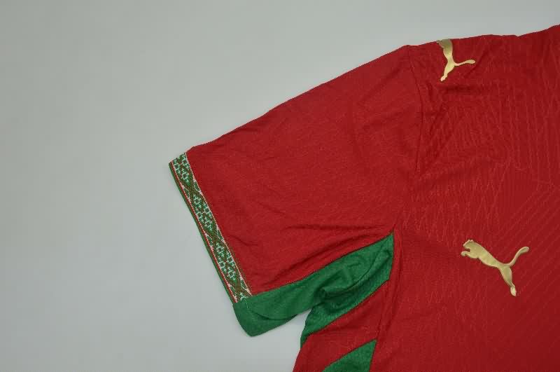 Thailand Quality(AAA) 2026 Morocco Home Soccer Jersey (Player)