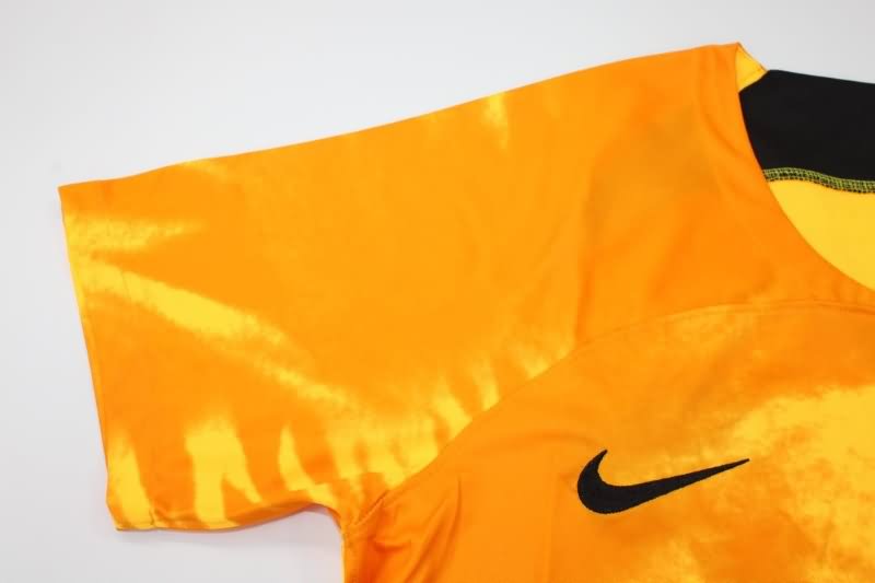 Thailand Quality(AAA) 2022 World Cup Netherlands Home Soccer Jersey