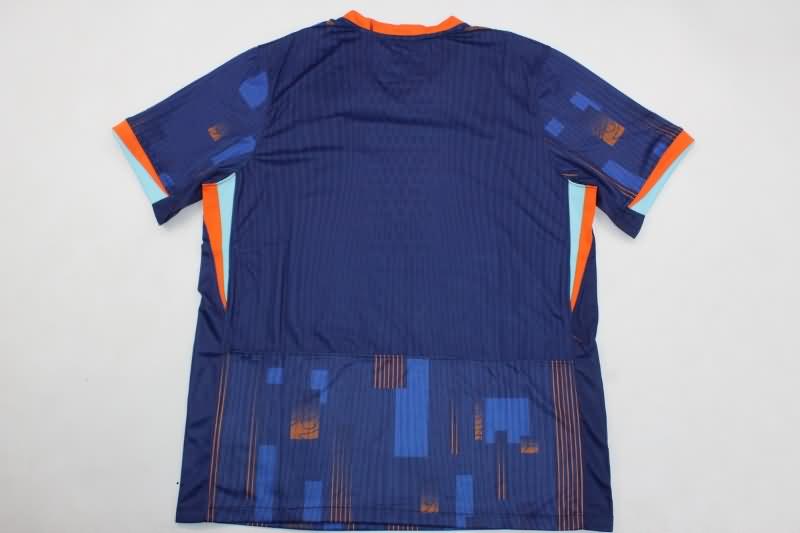 Thailand Quality(AAA) 2024 Netherlands Away Soccer Jersey