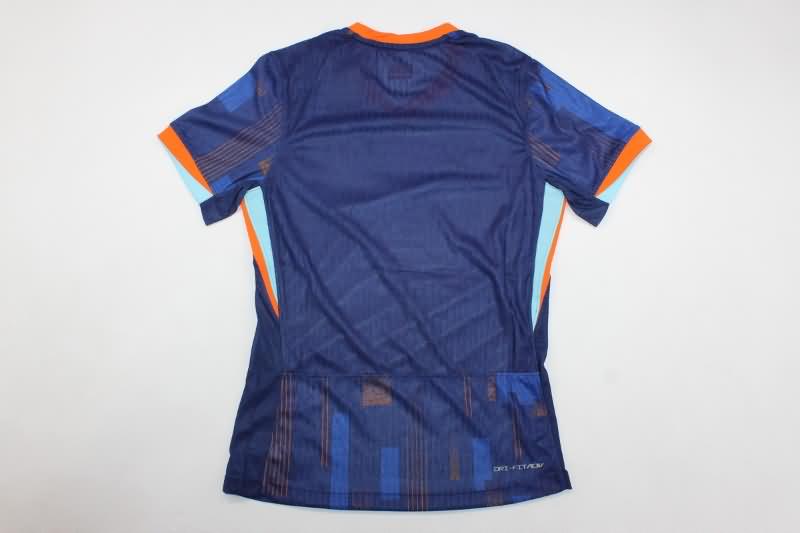 Thailand Quality(AAA) 2024 Netherlands Away Soccer Jersey (Player)