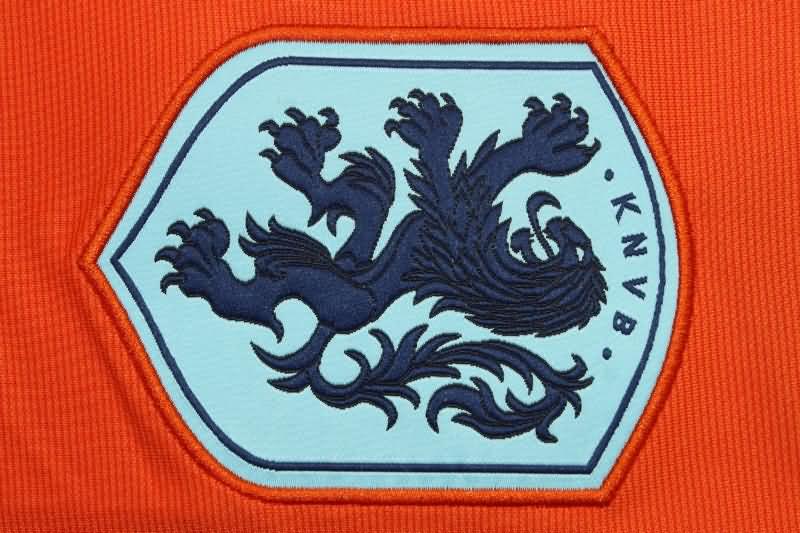 Thailand Quality(AAA) 2024 Netherlands Home Soccer Jersey