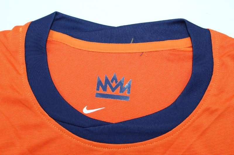 Thailand Quality(AAA) 2024 Netherlands Home Soccer Jersey