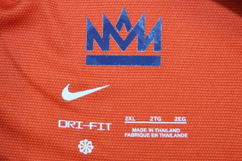 Thailand Quality(AAA) 2024 Netherlands Home Soccer Jersey