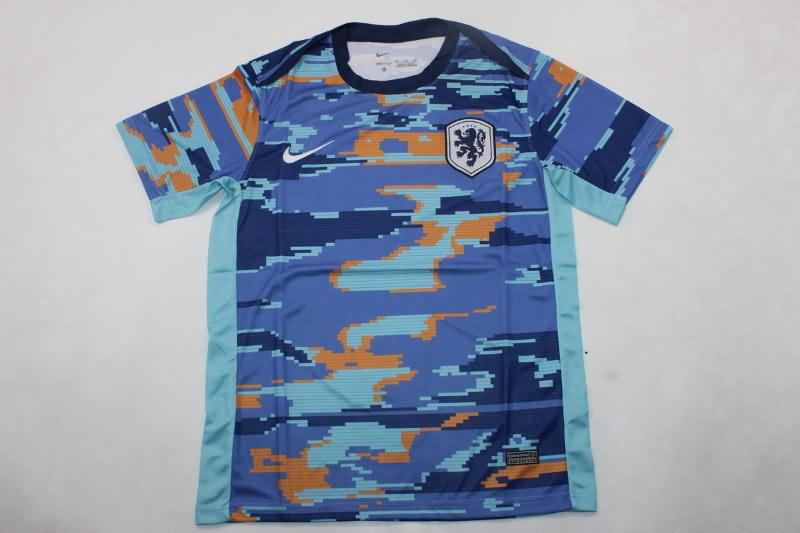 Thailand Quality(AAA) 2024 Netherlands Training Soccer Jersey