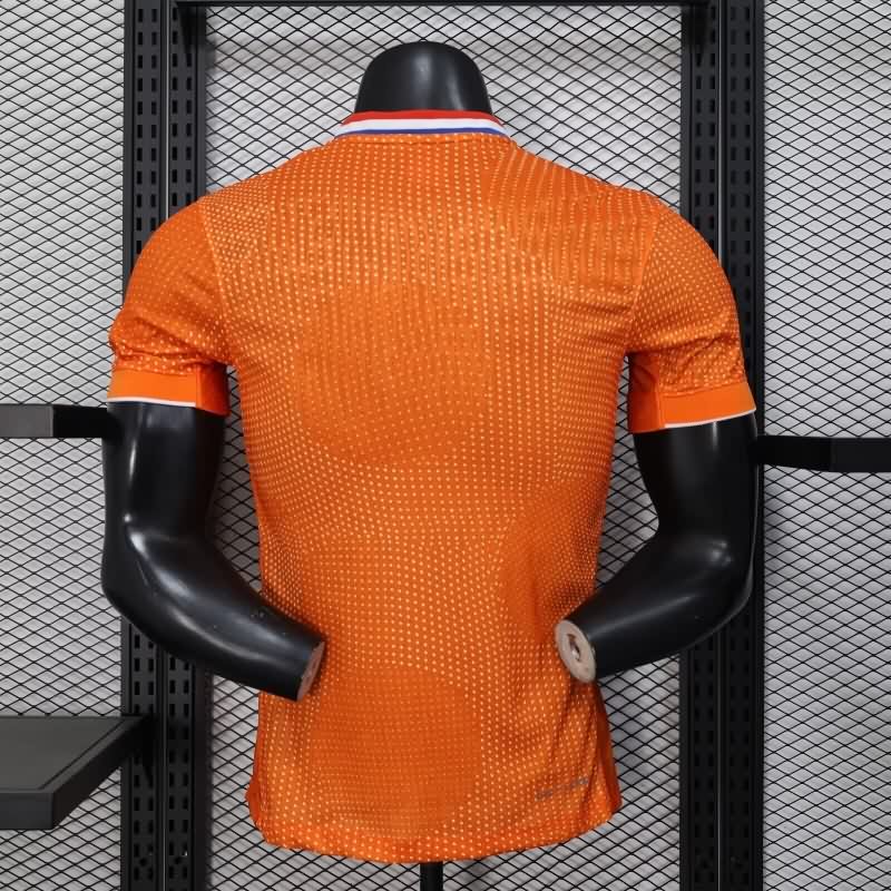 Thailand Quality(AAA) 2025 Netherlands Home Soccer Jersey (Player)