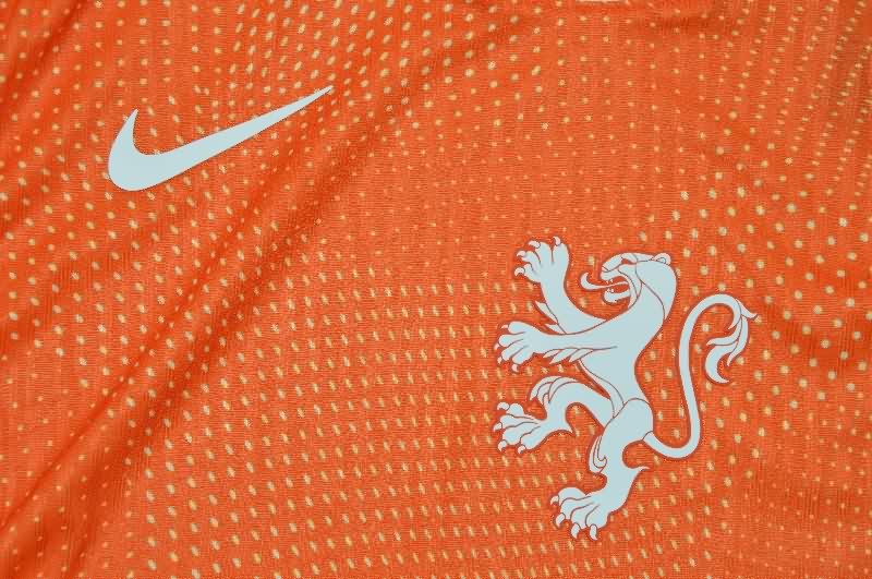 Thailand Quality(AAA) 2025 Netherlands Home Soccer Jersey (Player)