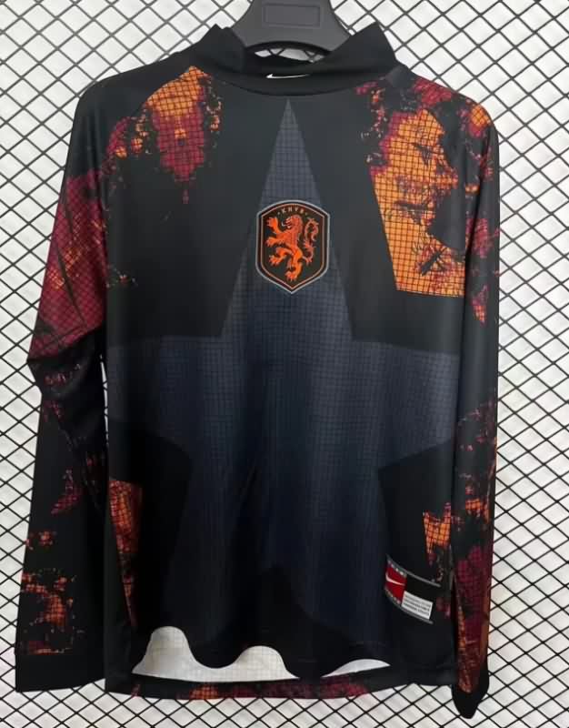Thailand Quality(AAA) 2026 Netherlands Goalkeeper Long Sleeve Soccer Jersey Thailand Quality(AAA) 2026 Netherlands Goalkeeper Long Sleeve Soccer Jersey
