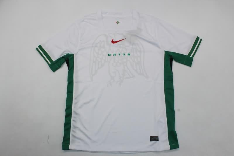 Thailand Quality(AAA) 2024 Nigeria White Soccer Jersey