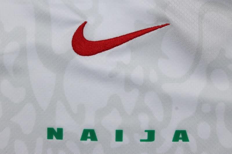 Thailand Quality(AAA) 2024 Nigeria White Soccer Jersey