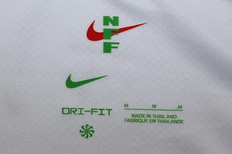 Thailand Quality(AAA) 2024 Nigeria White Soccer Jersey