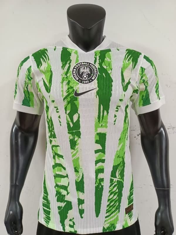 Thailand Quality(AAA) 2025 Nigeria Home Soccer Jersey (Player)