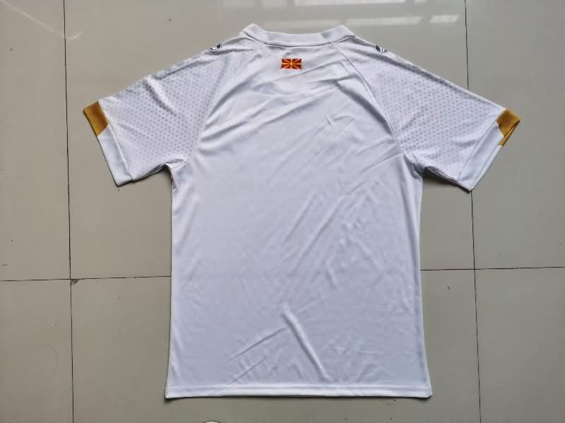 Thailand Quality(AAA) 2023 North Macedonia Away Soccer Jersey