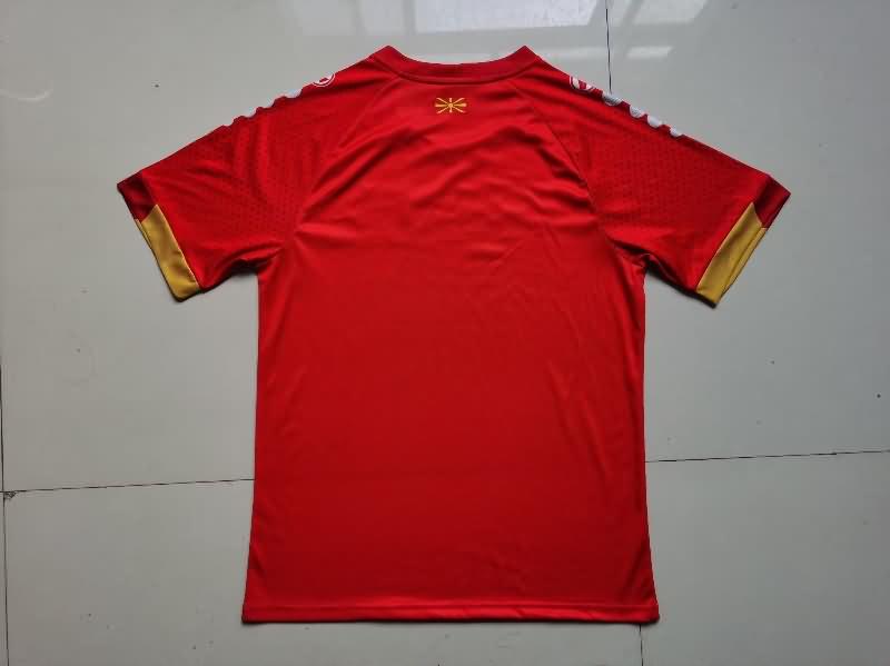 Thailand Quality(AAA) 2023 North Macedonia Home Soccer Jersey