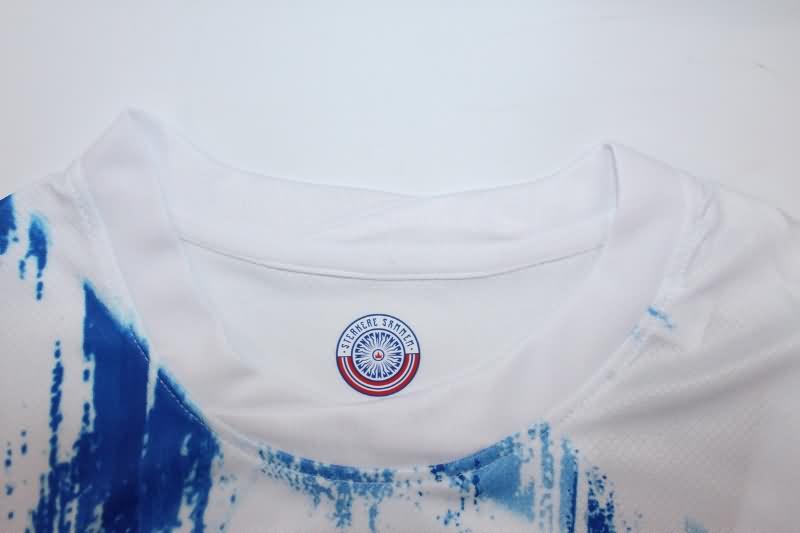 Thailand Quality(AAA) 2024 Norway Away Soccer Jersey