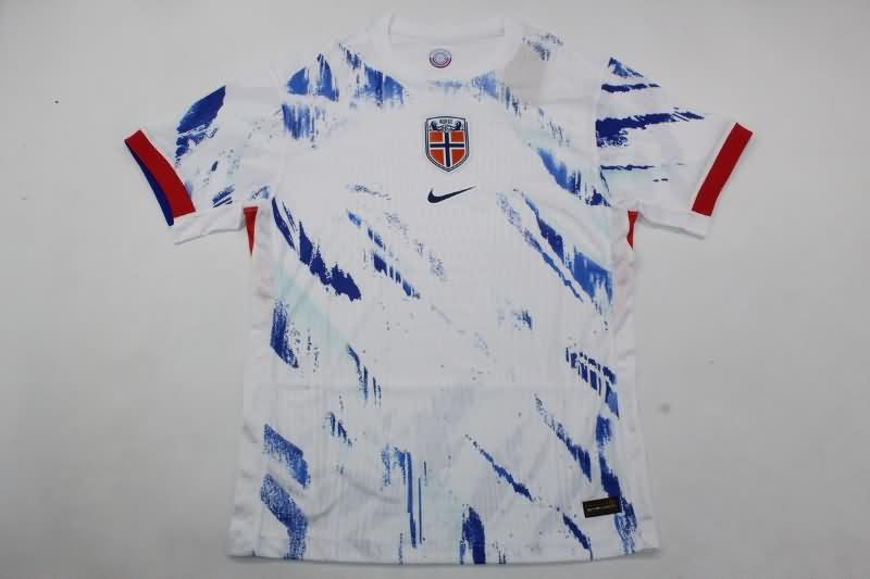 Thailand Quality(AAA) 2024 Norway Away Soccer Jersey (Player)